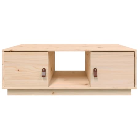 vidaXL Stolik kawowy, 100x50x35 cm, lite drewno sosnowe