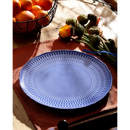 Talerz płytki 21 cm Sofia Szafirowa LB03