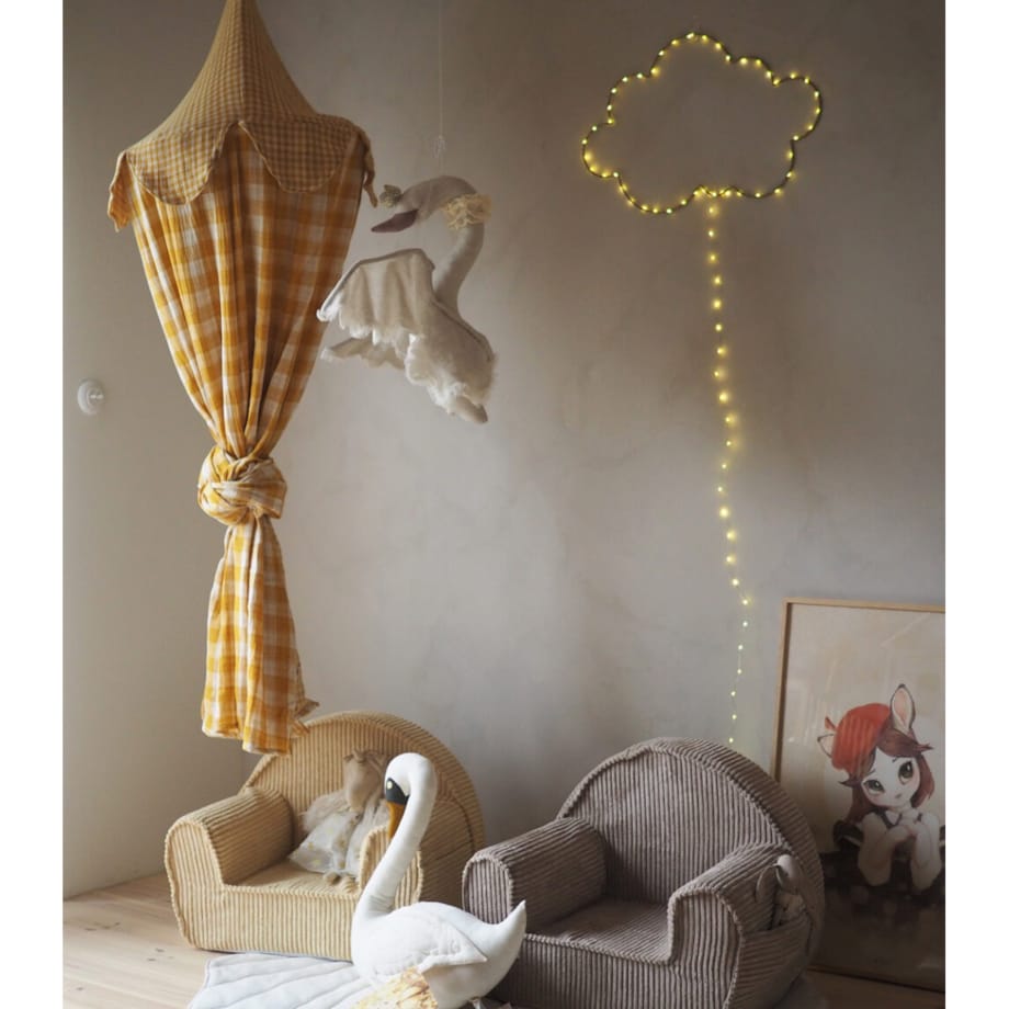 Orcha – baldachim dwustronny muślinowy