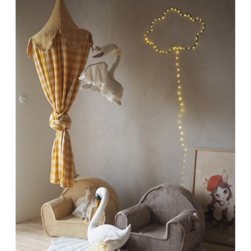 Orcha – baldachim dwustronny muślinowy