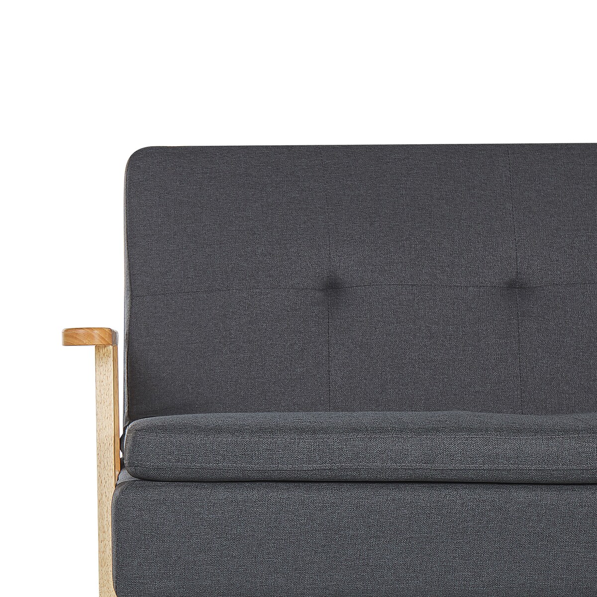 Sofa rozkładana dla 3 osób TJORN Ciemnoszary