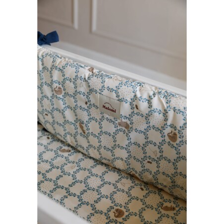 Ochraniacz do łóżeczka Blue Cottage - M