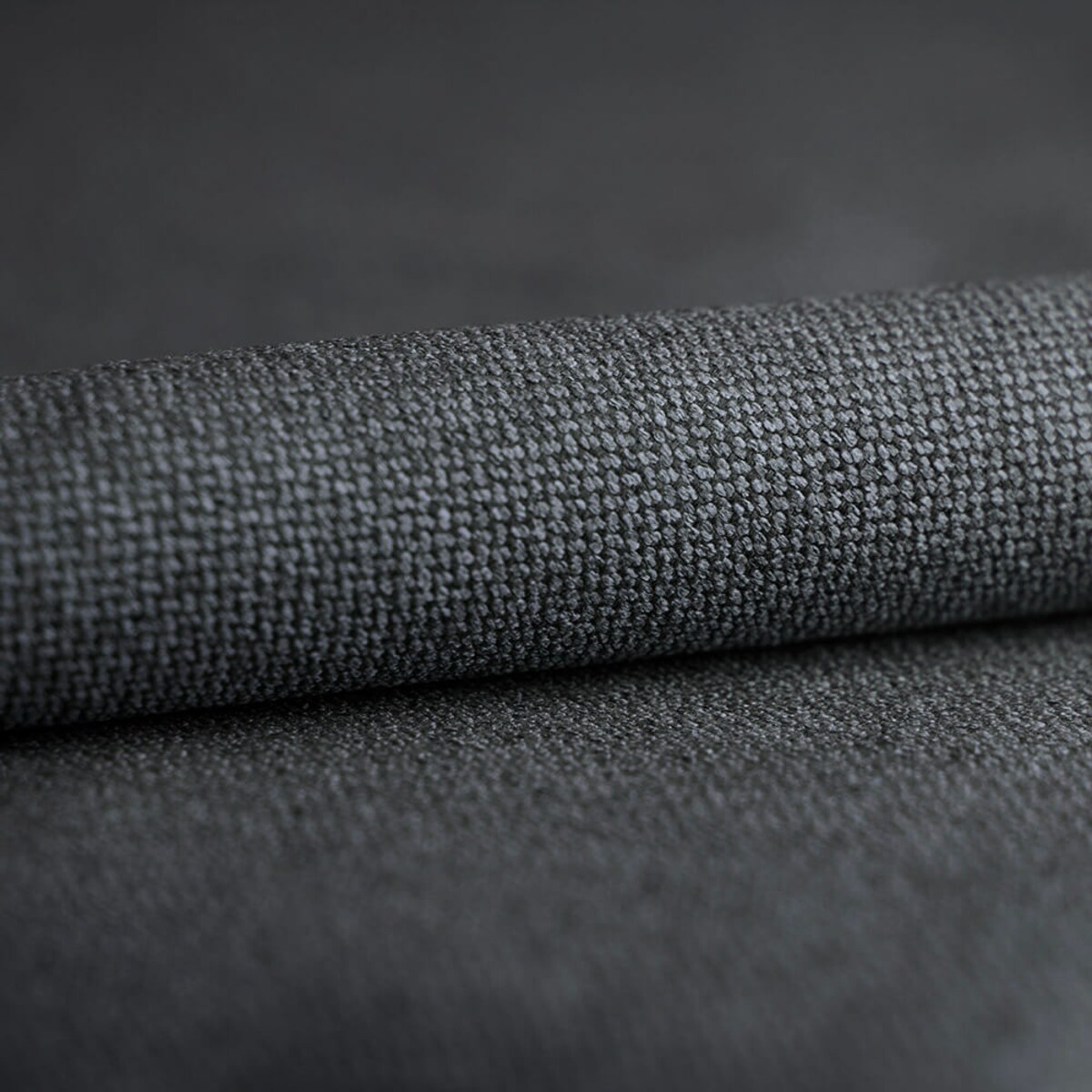 Łóżko tapicerowane BALFORD 180x200 z pojemnikiem, Antracyt, tkanina Megan 367