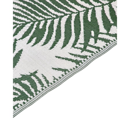 Dywan zewnętrzny 180 x 270 cm ciemnozielony KOTA