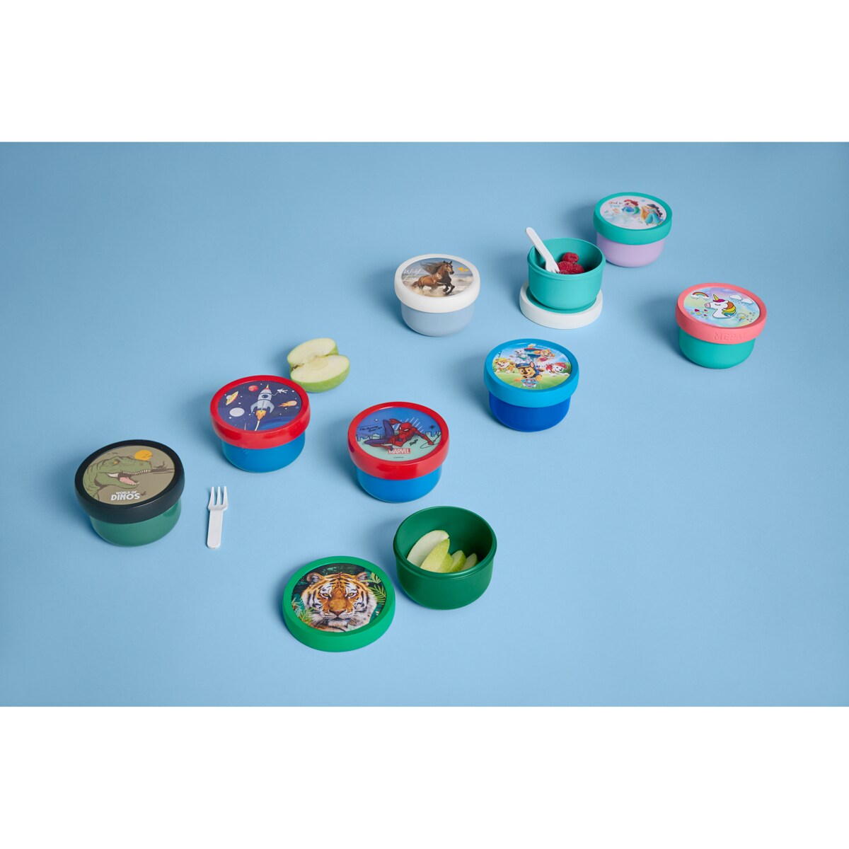 Fruit Box pudełko na owoce Campus 300 ml różowe 107430078200