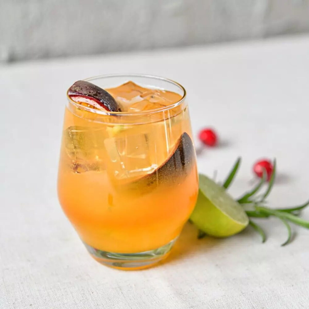 Krosno Szklanki do Whisky Koniaku Drinków Napojów Ray 6 szt 380 ml Komplet