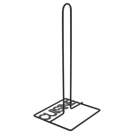 Wyjątkowy metalowy wieszak na ręczniki kuchenne Markowy Houseware w kolorze czarnym