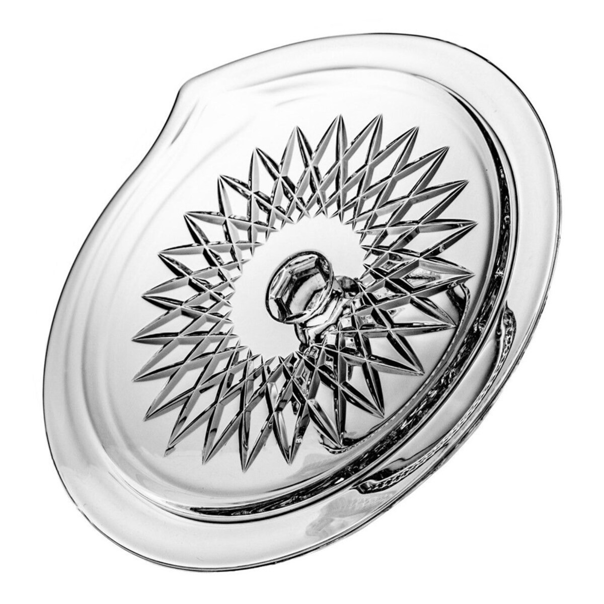 Crystal Julia talerz kryształowy na nodze 14931