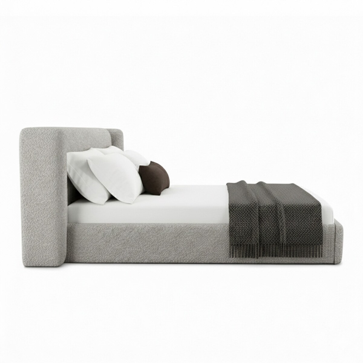 Łóżko Tapicerowane Toscana 120X200 Stelaż Pojemnik Na Pościel Abriamo 05