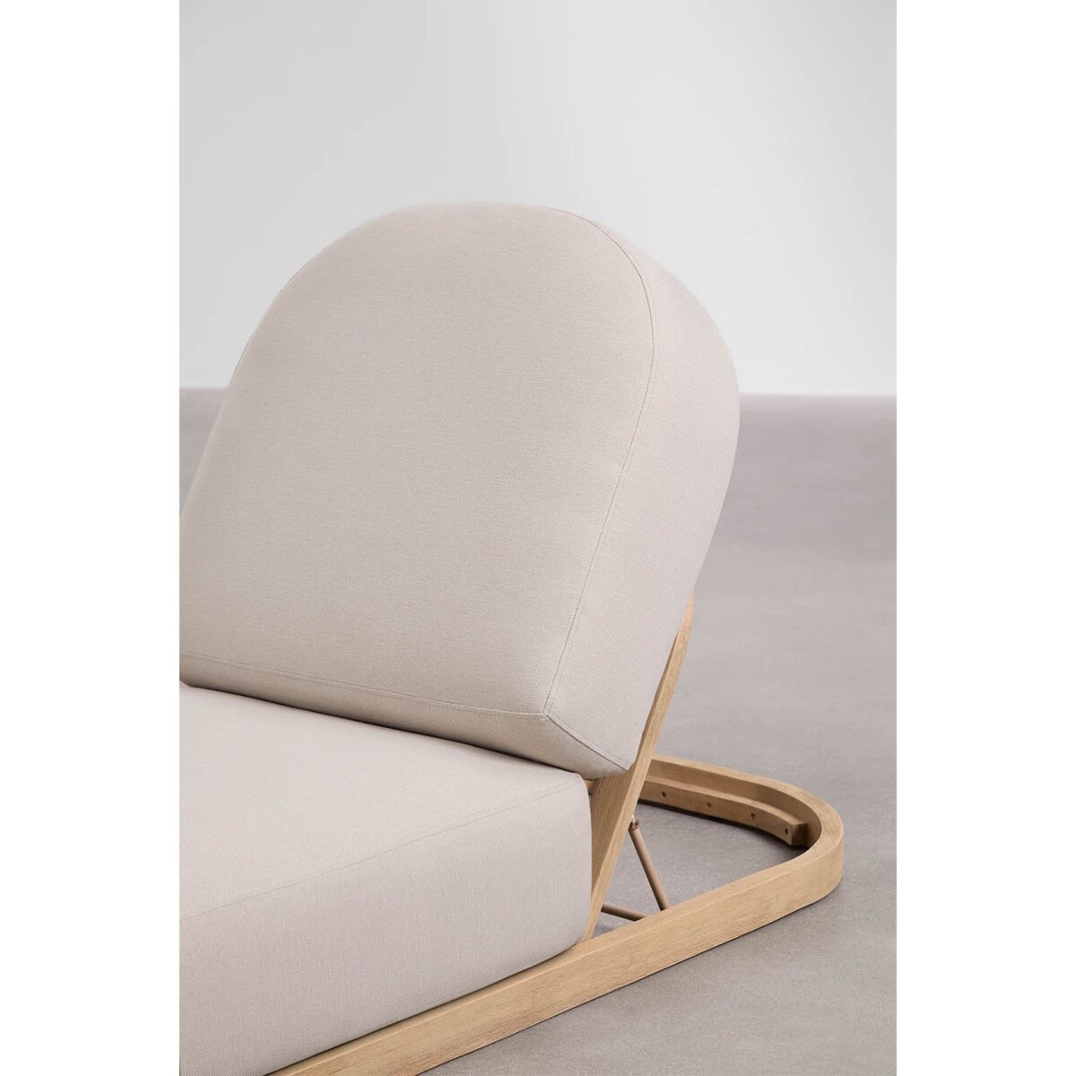 Leżak rozkładany z drewna akacjowego Verona