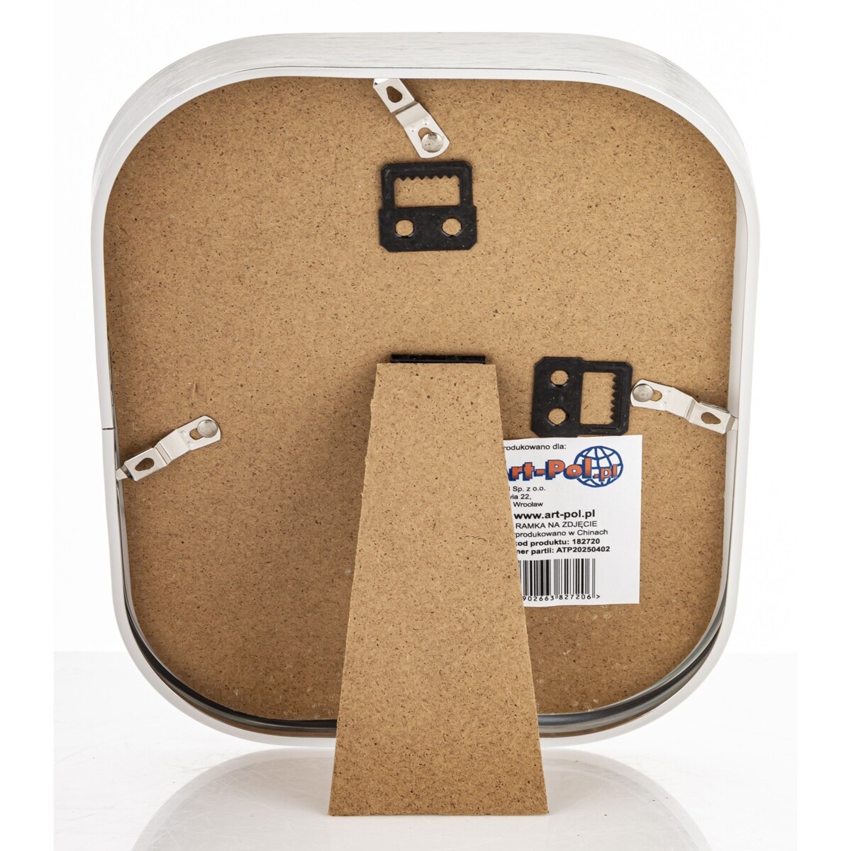 Ramka na zdjęcie 23x19x2-10 cm STERN srebrna