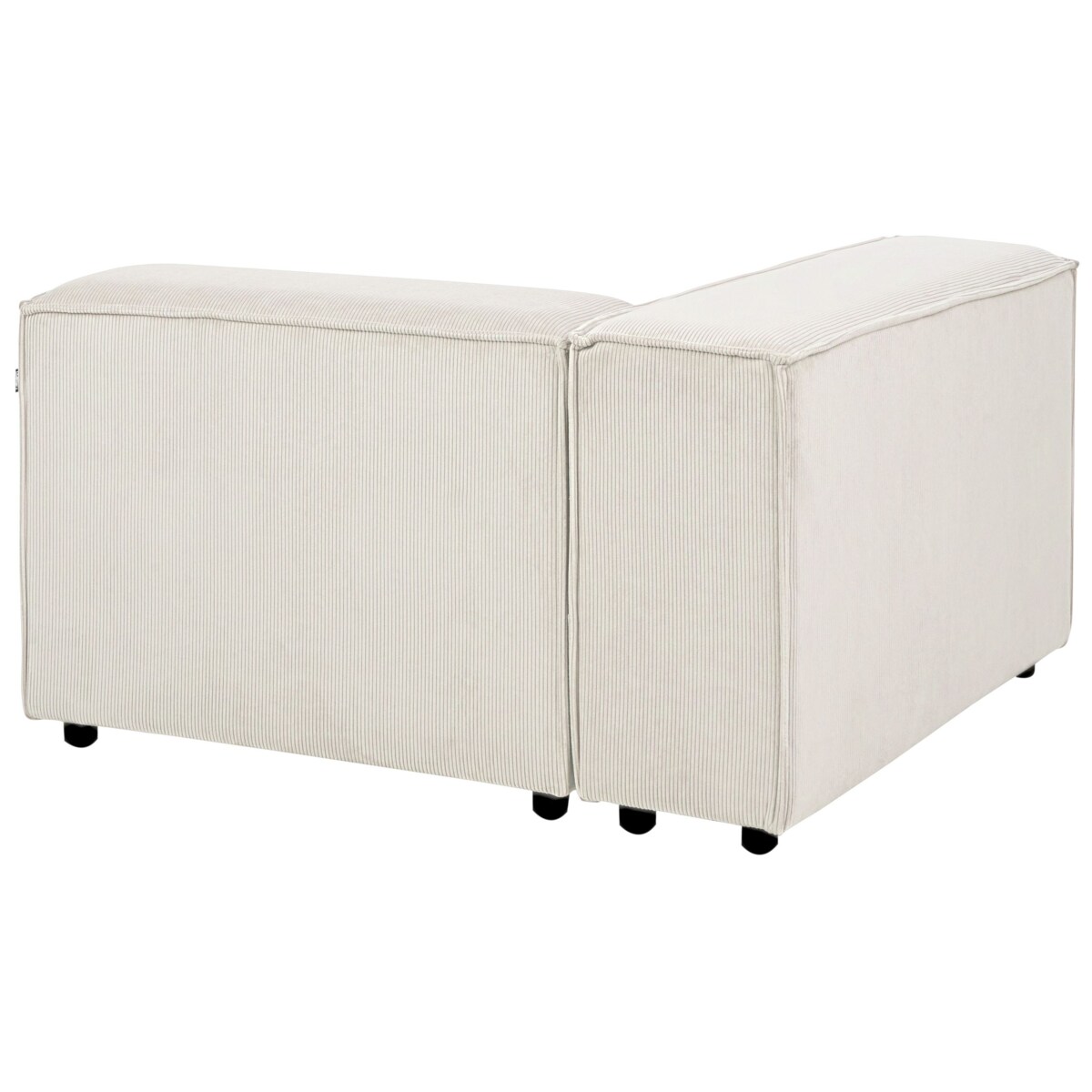 Moduł narożny ARDAL Sztruks Złamana biel Prawostronny