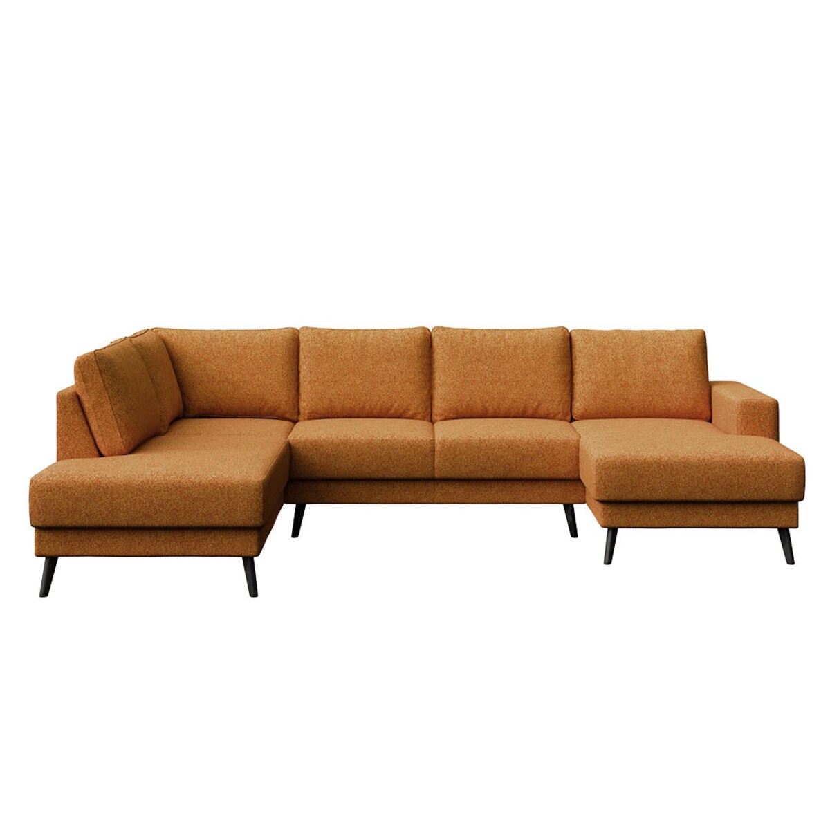 Fynn Sofa z podwójnym szezlongiem - Miodowa
