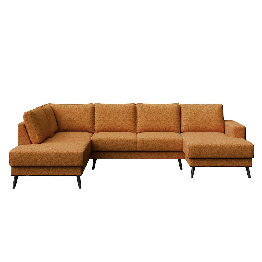 Fynn Sofa z podwójnym szezlongiem - Miodowa