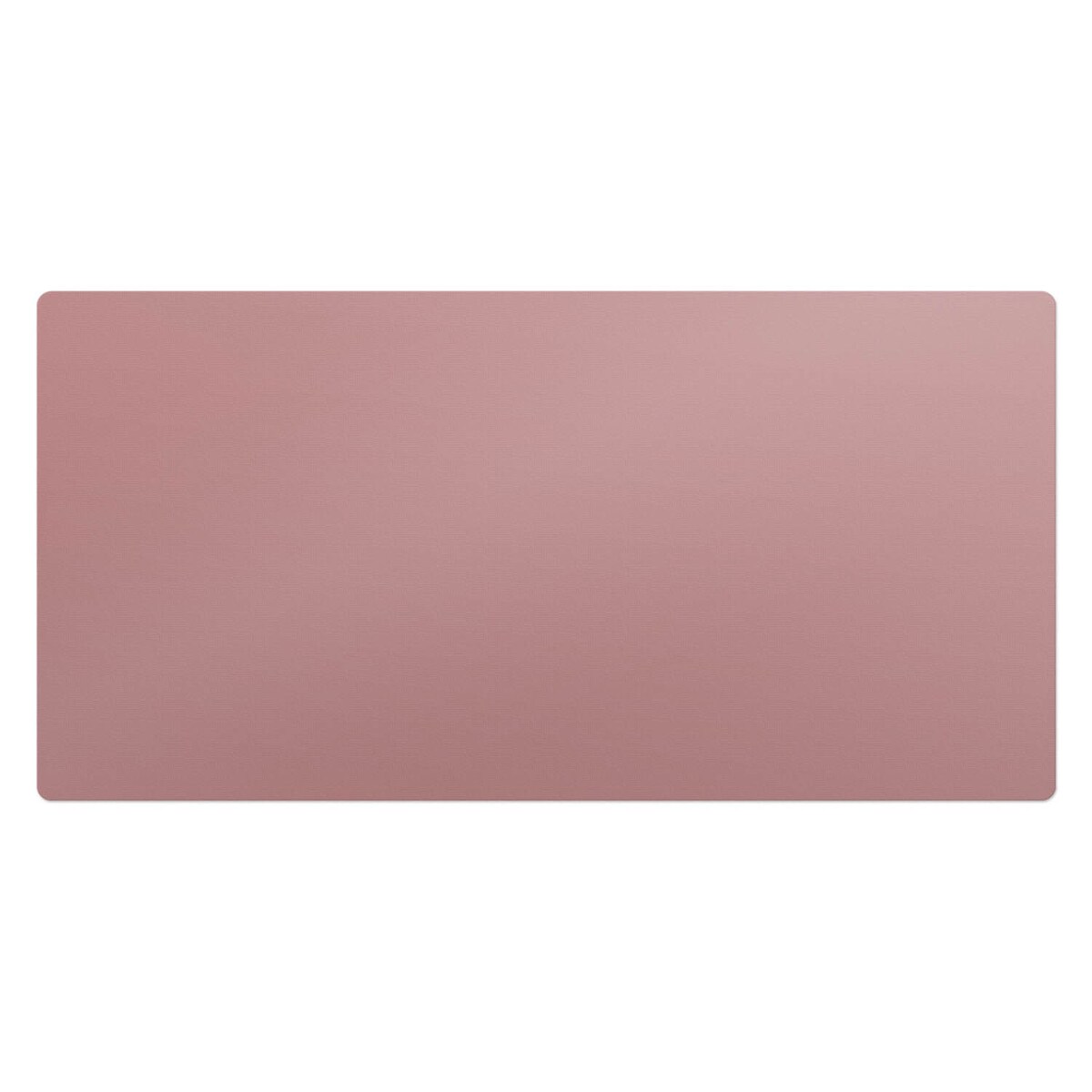Różowa mata na biurko Kolor Różowy, 100x50 cm