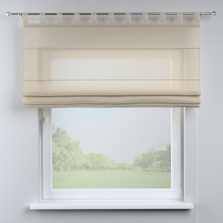 Roleta rzymska Verona 100x170 prześwitujący beżowy