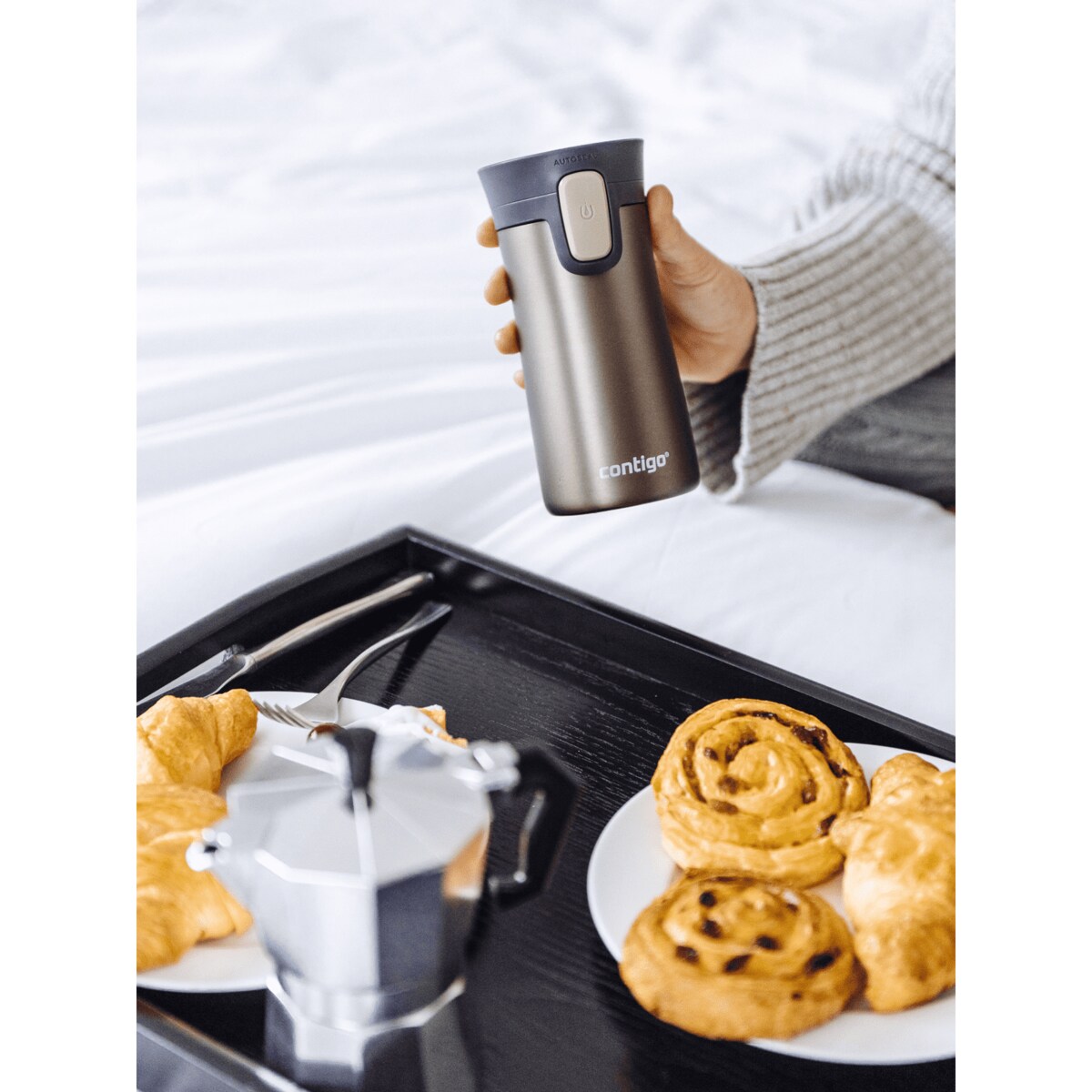 Kubek termiczny Contigo Pinnacle 300ml Latte