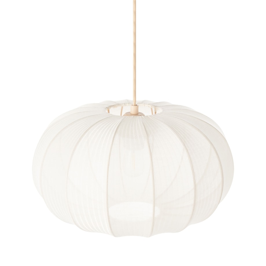 Lampa wisząca TOCUYO Materiał syntetyczny Biały