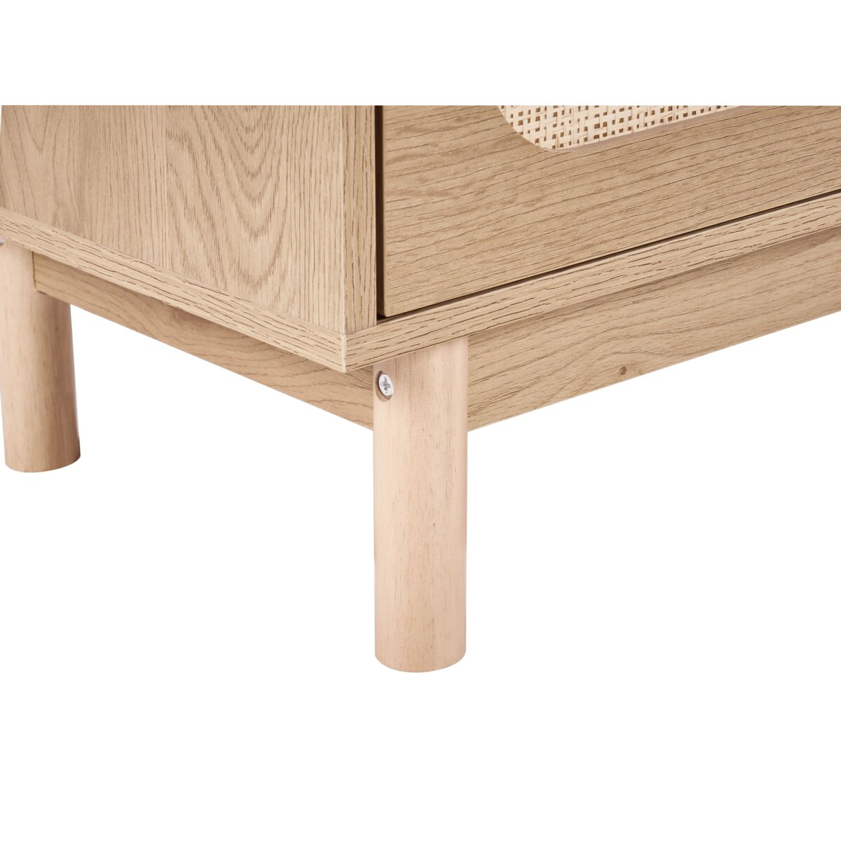 Komoda 6 szuflad COSTELLO Jasnobrązowy