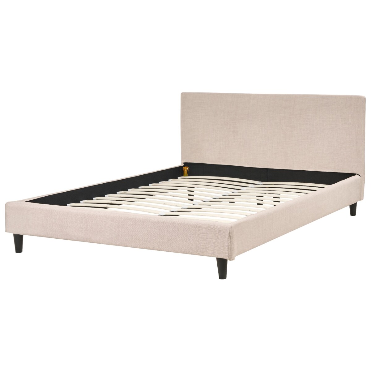 Wymienne obicie do łóżka 140 x 200 cm beżowe FITOU