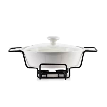 MODERN KITCHEN Naczynie z podgrzewaczem1,1L 2x18,7xh6,2cm