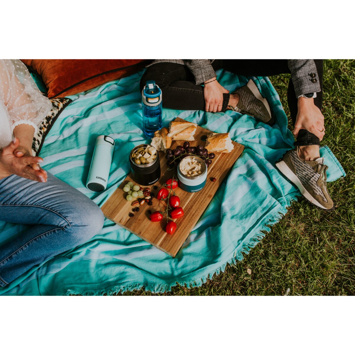 Termos obiadowy (600 ml) Matte Black Bora Kambukka