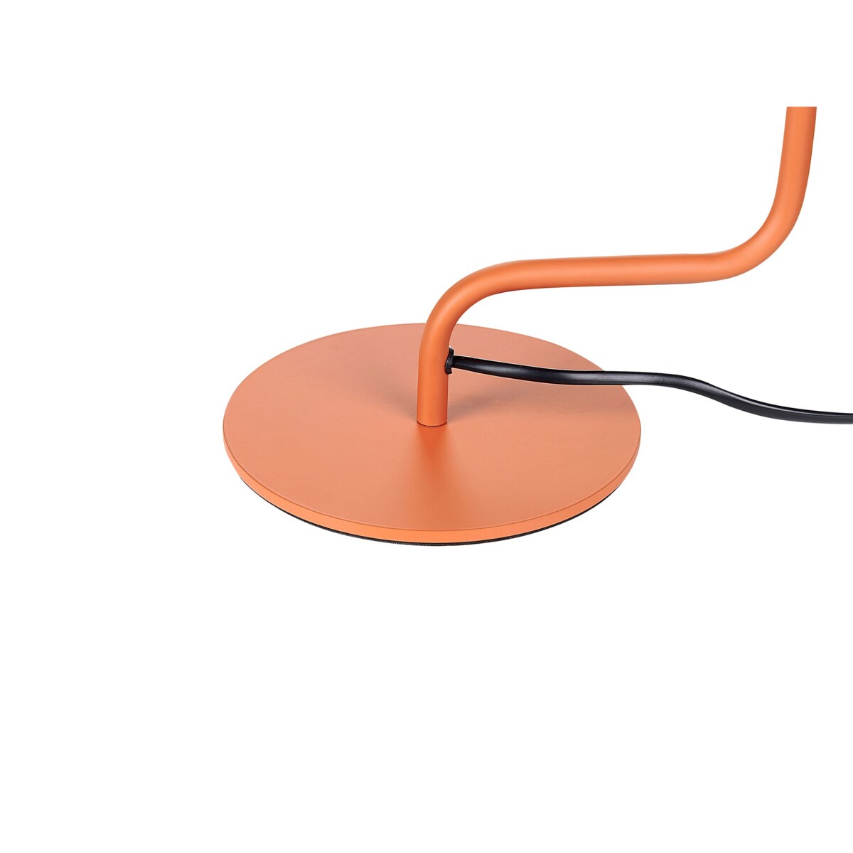 Lampa biurkowa regulowana metalowa pomarańczowa RIMAVA