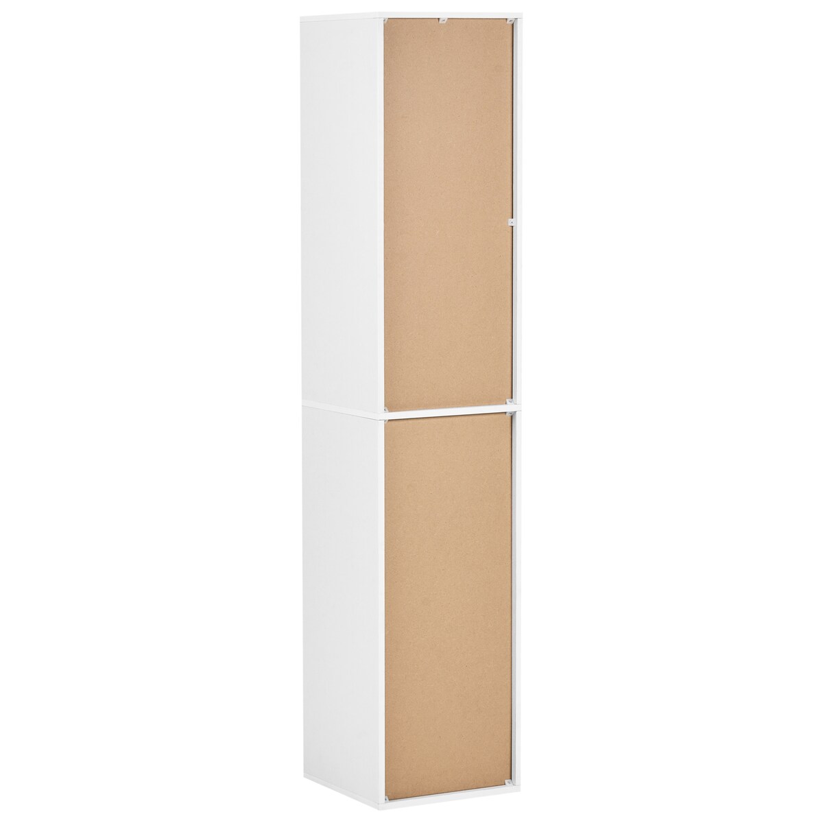 Regał na książki 4 półki WINNIPEG 143 cm Biały