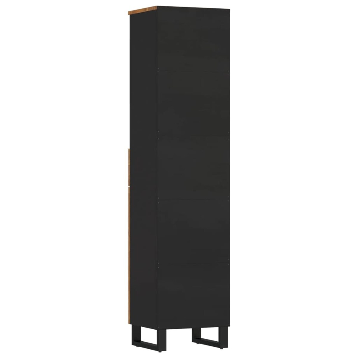 vidaXL Szafka łazienkowa, 38x33x160 cm, lite drewno mango