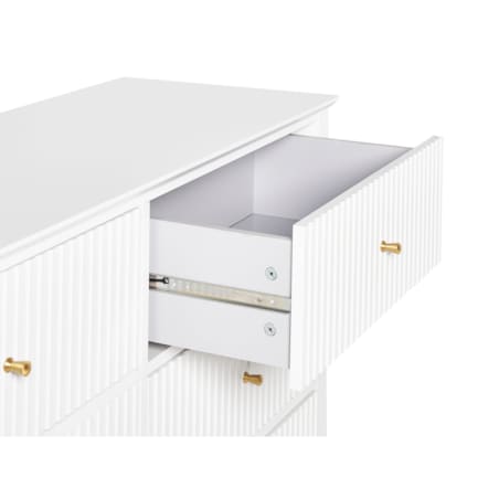 Komoda 6 szuflad biała ASSISI