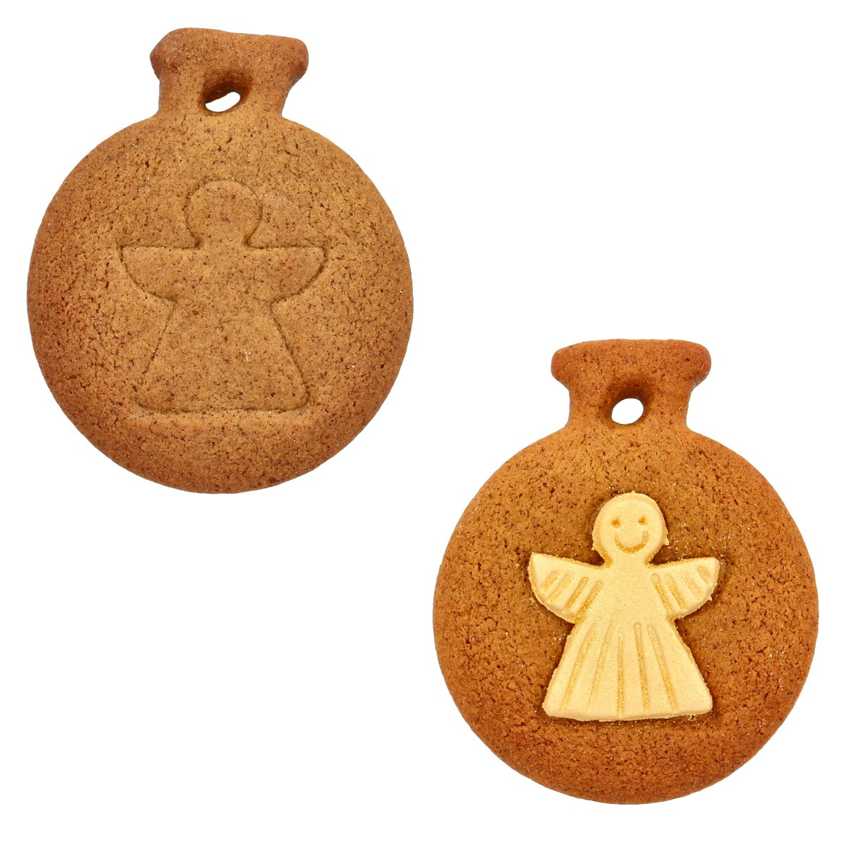 Foremka do wykrawania ciastek Bombka z Aniołkiem 6 cm / Birkmann