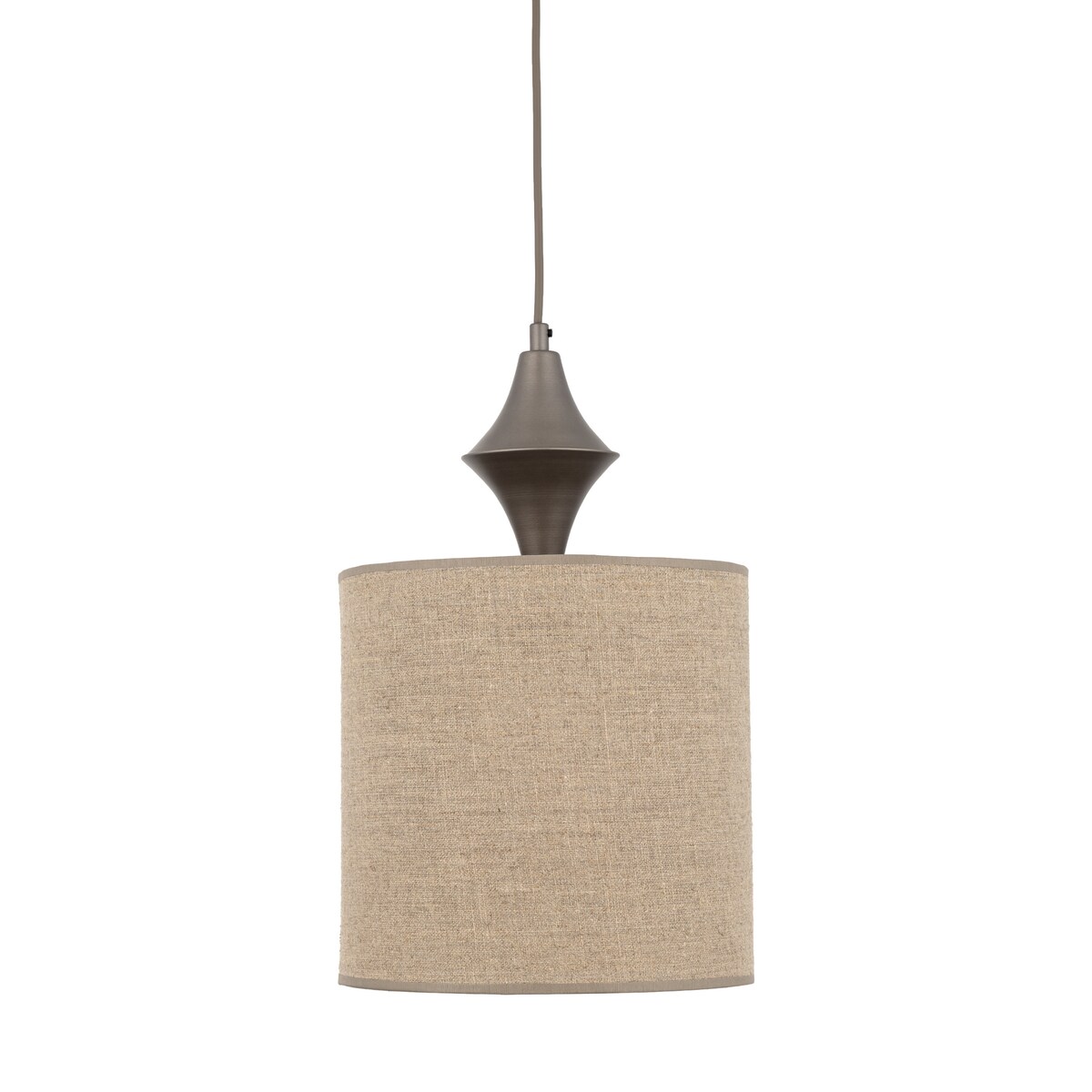 Lampa wisząca TK Lighting AMURA NEW BROWN 11438 brązowa E27 loft regulowana wysokość 25x25 cm