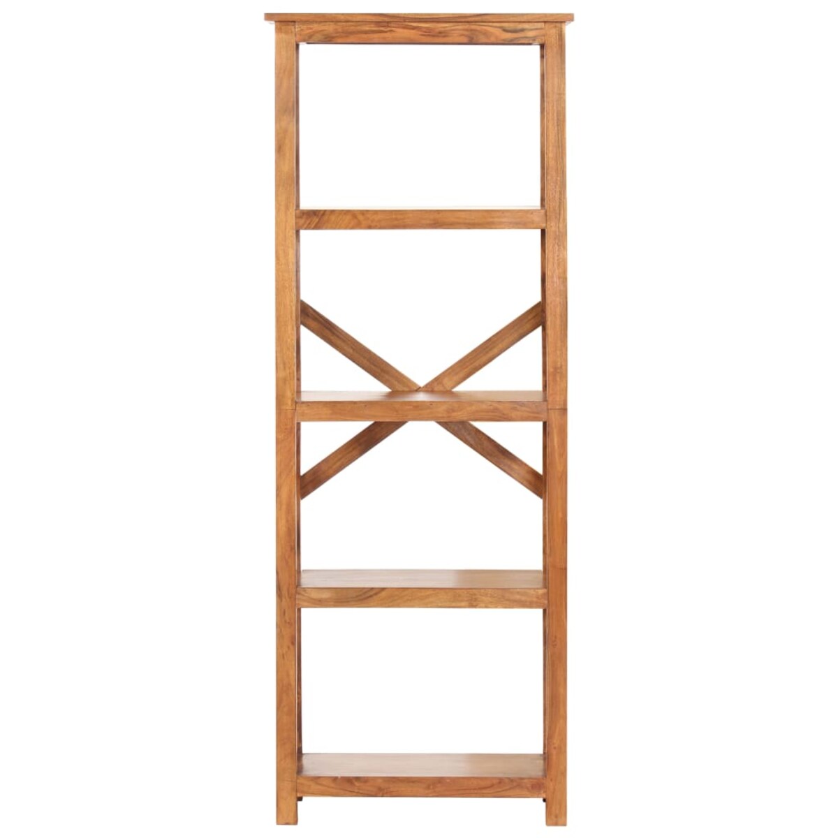 vidaXL Regał na książki, 60x30x160 cm, akacja w miodowym kolorze