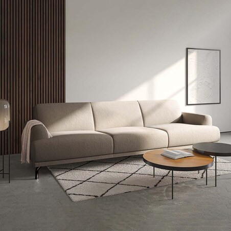 Sofa 3-osobowa Puzo beżowa