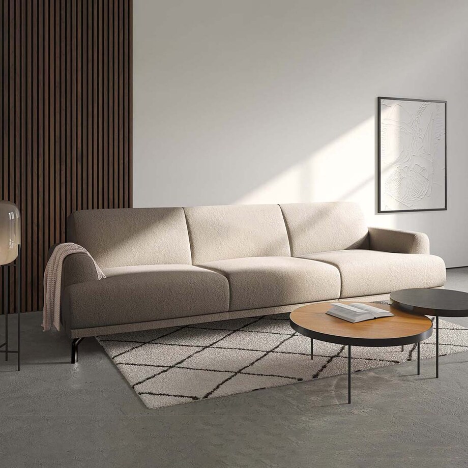 Sofa 3-osobowa Puzo beżowa