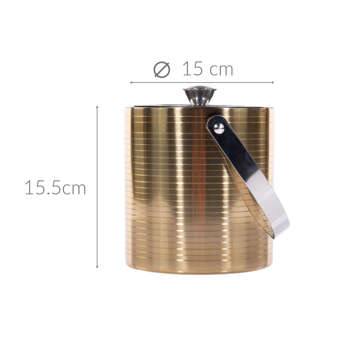 Wiaderko do lodu z podwójnymi ściankami, Ø 15 cm