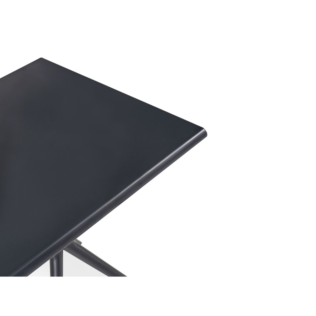 Stół ogrodowy PIAVE 70 cm Czarny