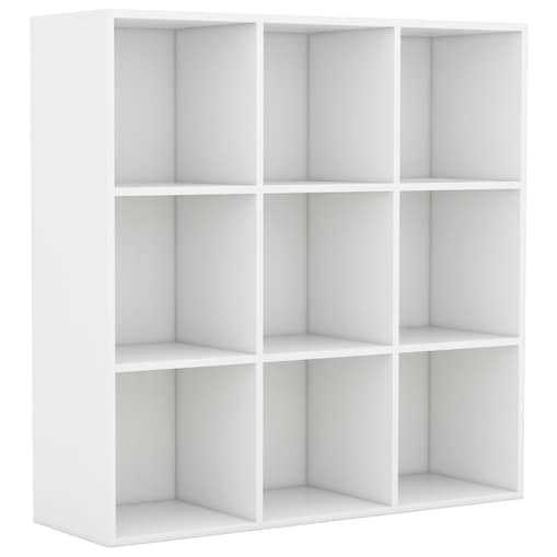 vidaXL Regał na książki, biały, 98x29x97,5 cm, materiał drewnopochodny