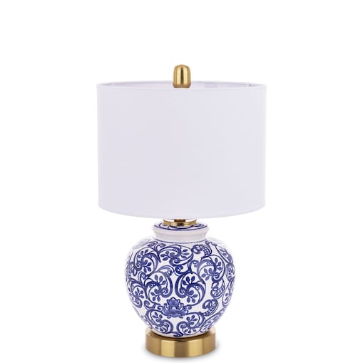 Lampa stołowa ceramiczna Sicilia 41 cm