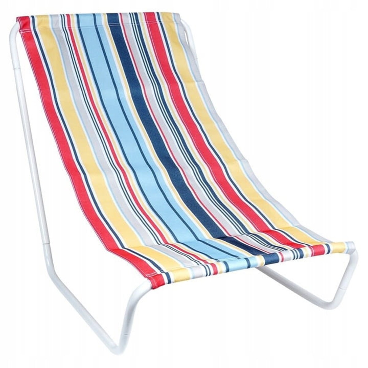 Leżak PLAŻOWY OGRODOWY turystyczny kempingowy składany przenośny fotel