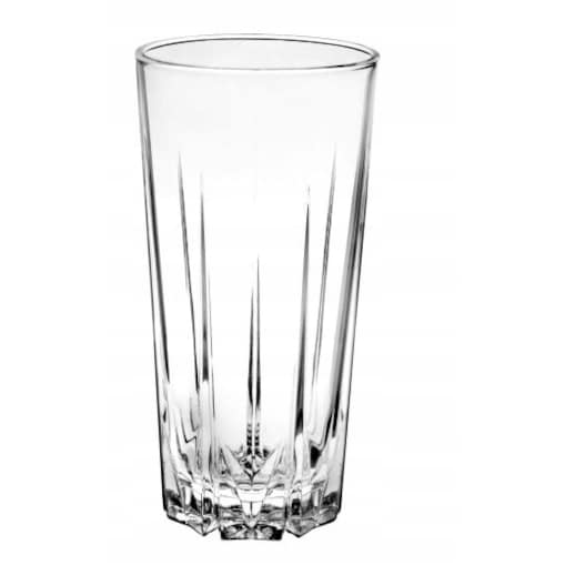 KOMPLET WYSOKIE SZKLANKI 6 x 330 ml PASABAHCE karat na drinki napoje soki