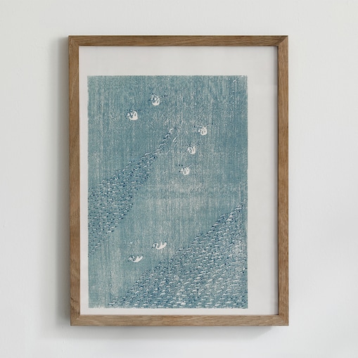 Plakat Wodne ptaki Tomoki 21x30cm