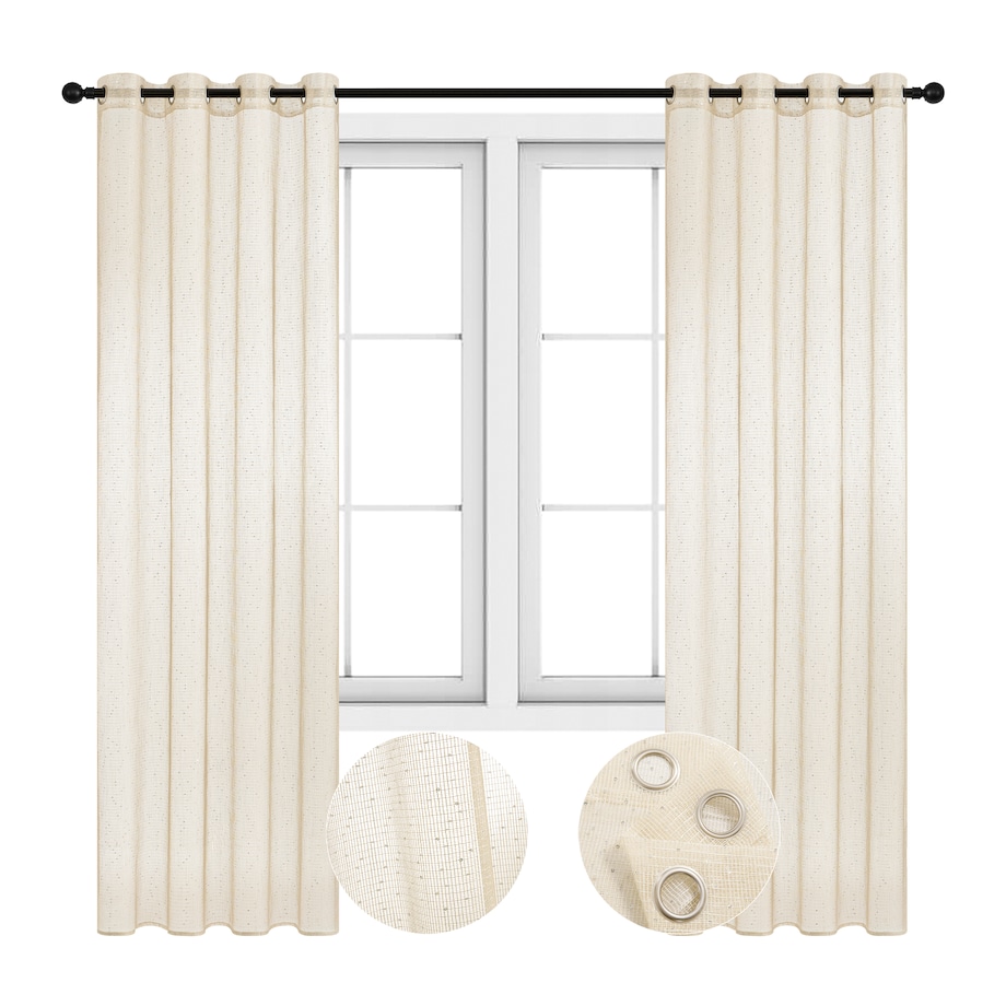 firana "perla lumiere" z siatki 140x250 cm