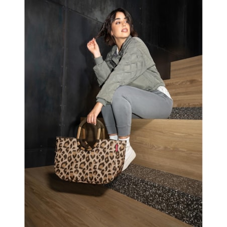 Torba LOOPSHOPPER M FRAME, leo macchiato