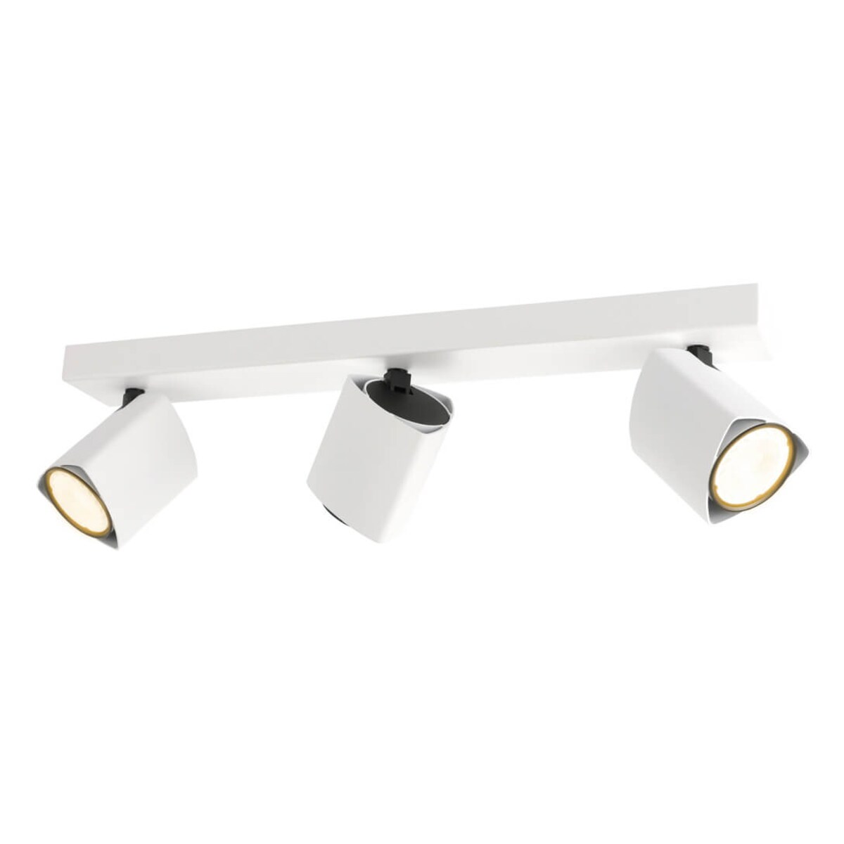 3-punktowa lampa sufitowa Merusa reflektorki do holu białe