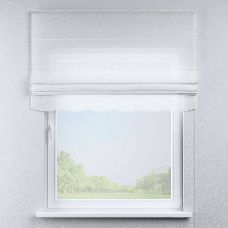 Roleta rzymska Florencja 120x170 prześwitująca ecru