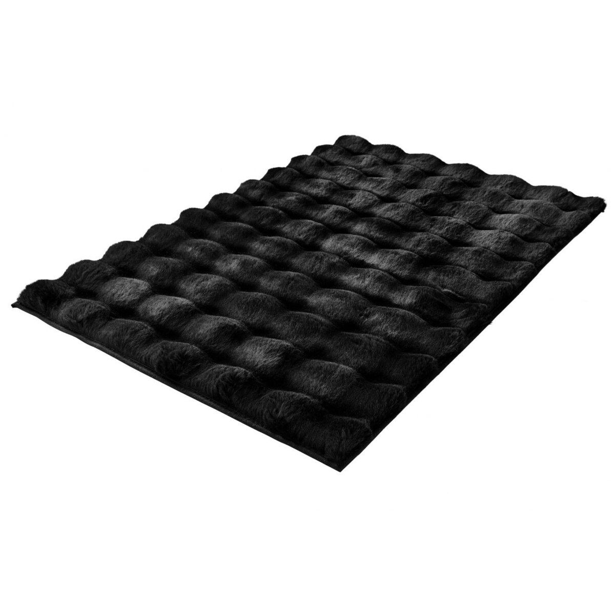 Kleine Wolke Cloud Luksusowy Dywanik łazienkowy 60x90 cm czarny supermiękki