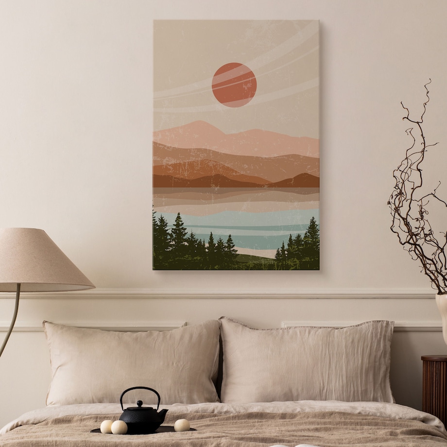 Obraz Krajobraz Górski 80x120cm