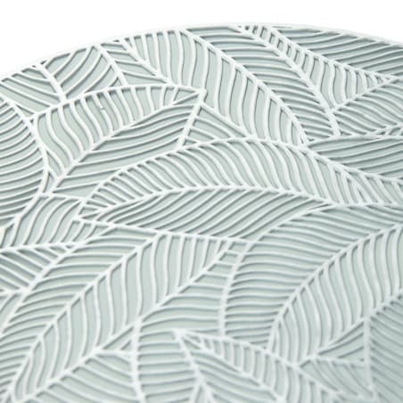 Podkładka Ażurowa Na Stół Okrągła W Listki 37 Cm