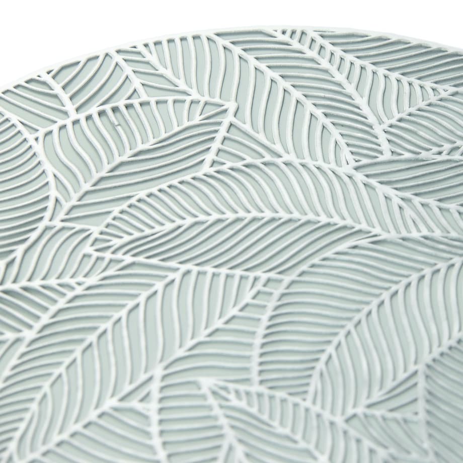 Podkładka Ażurowa Na Stół Okrągła W Listki 37 Cm